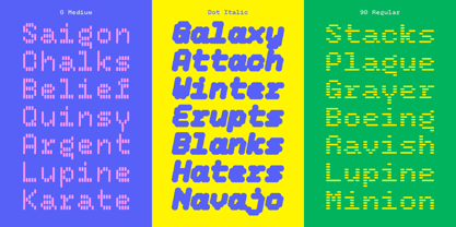 K73 Droms Font Poster 8