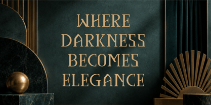 Qerdith Font Poster 5