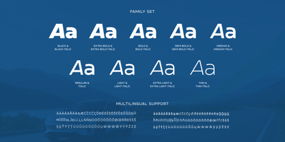 Elegtro Volt Font Poster 13