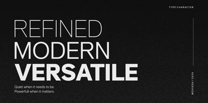 Mesveda Font Poster 2