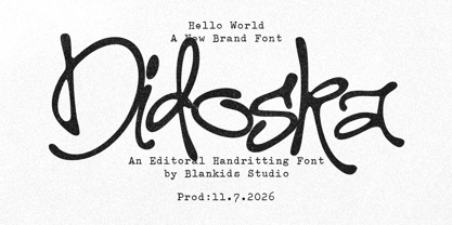 Didoska Font Poster 1