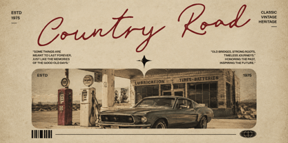 Old Guther Font Poster 6