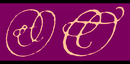 Ampersands Font Poster 12