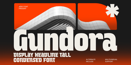 Gundora Font Poster 1