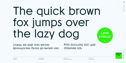 Directo Font Poster 5