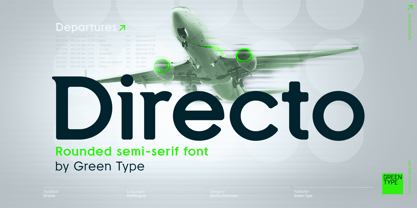 Directo Font Poster 1