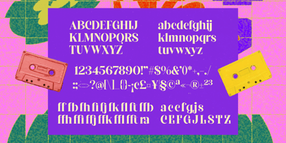 Daily Vibrant Font Poster 9