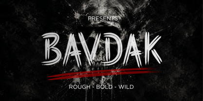 Bavdak Font Poster 1