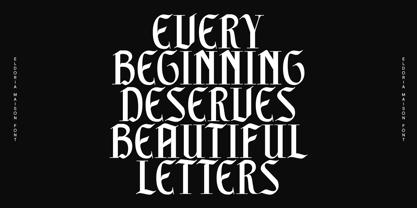 Eldoria Maison Font Poster 4