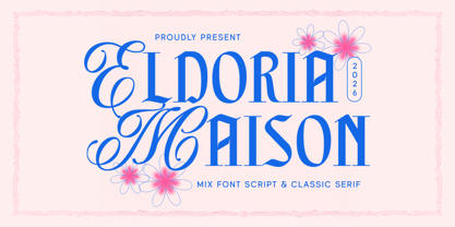 Eldoria Maison Font Poster 1