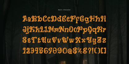 Keramat Font Poster 10