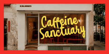 Attern Font Poster 3