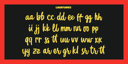 Attern Font Poster 6