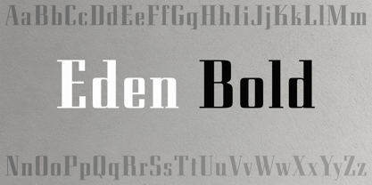 Eden CT Font Poster 11