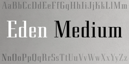 Eden CT Font Poster 6