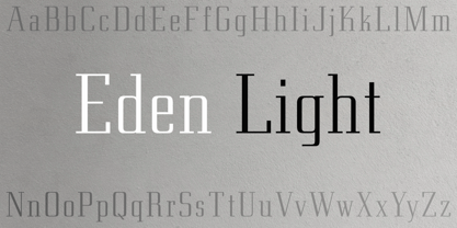 Eden CT Font Poster 1