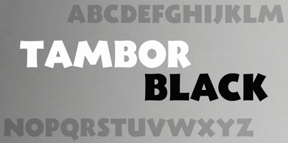 Tambor Font Poster 14