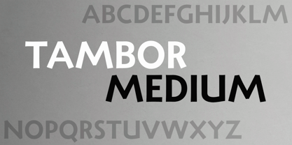 Tambor Font Poster 12