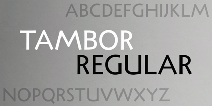 Tambor Font Poster 10