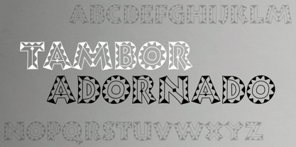Tambor Font Poster 2