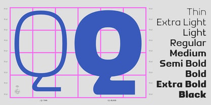 Mizun Typeface Font Poster 5