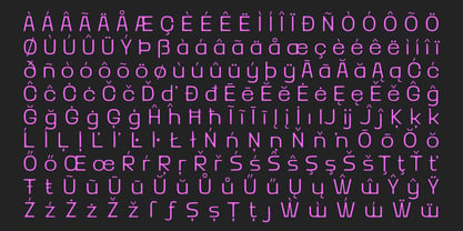 Mizun Typeface Font Poster 4
