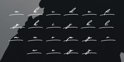 Libertian Signature Font Poster 9