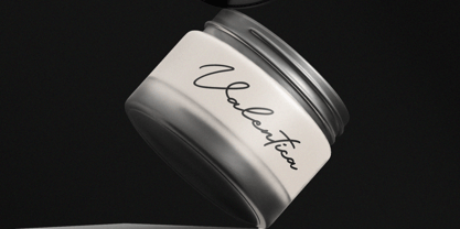 Libertian Signature Font Poster 4