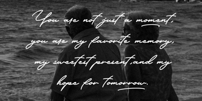Libertian Signature Font Poster 3
