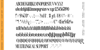 Bargckiss Font Poster 10