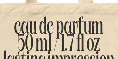Bargckiss Font Poster 3