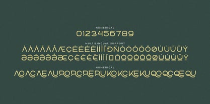 Korca Font Poster 8