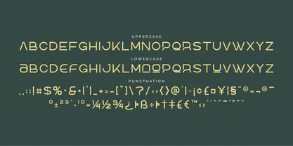 Korca Font Poster 3