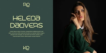 Korca Font Poster 6