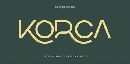 Korca Font Poster 1