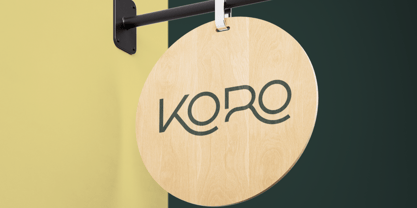 Korca Font Poster 2