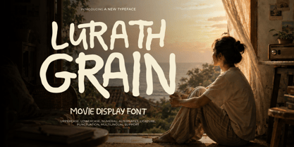 Lurath Grain Font Poster 1