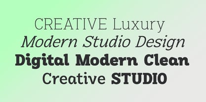 Antrain Font Poster 4