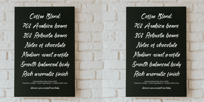 Butter Rolling Font Poster 7