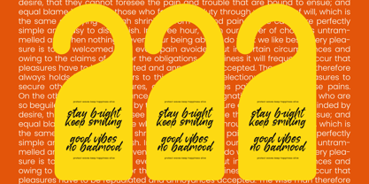 Butter Rolling Font Poster 5