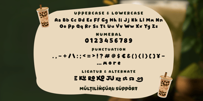 Jurexo Tuku Font Poster 11