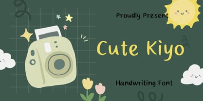 Cute Kiyo Font Poster 1