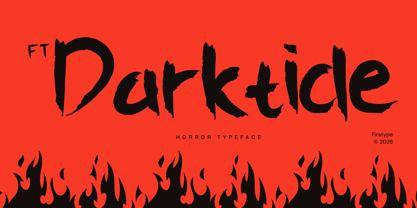 FT Darktide Font Poster 1