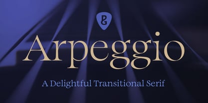 Arpeggio Font Poster 1