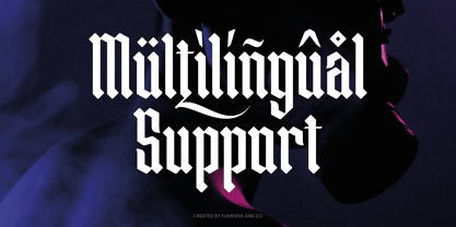 Bellerick Font Poster 10