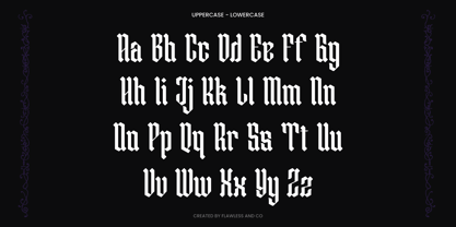Bellerick Font Poster 8