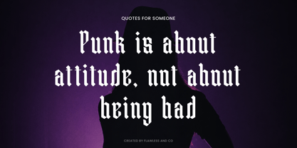 Bellerick Font Poster 4