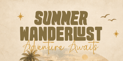 Summer Blythe Font Poster 3
