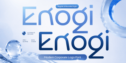 Enogi Font Poster 1