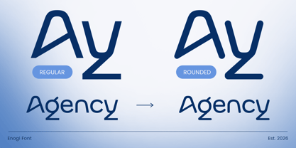 Enogi Font Poster 9